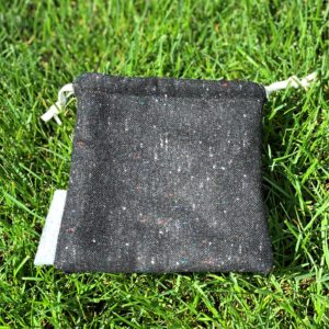 donegal tweed pouch
